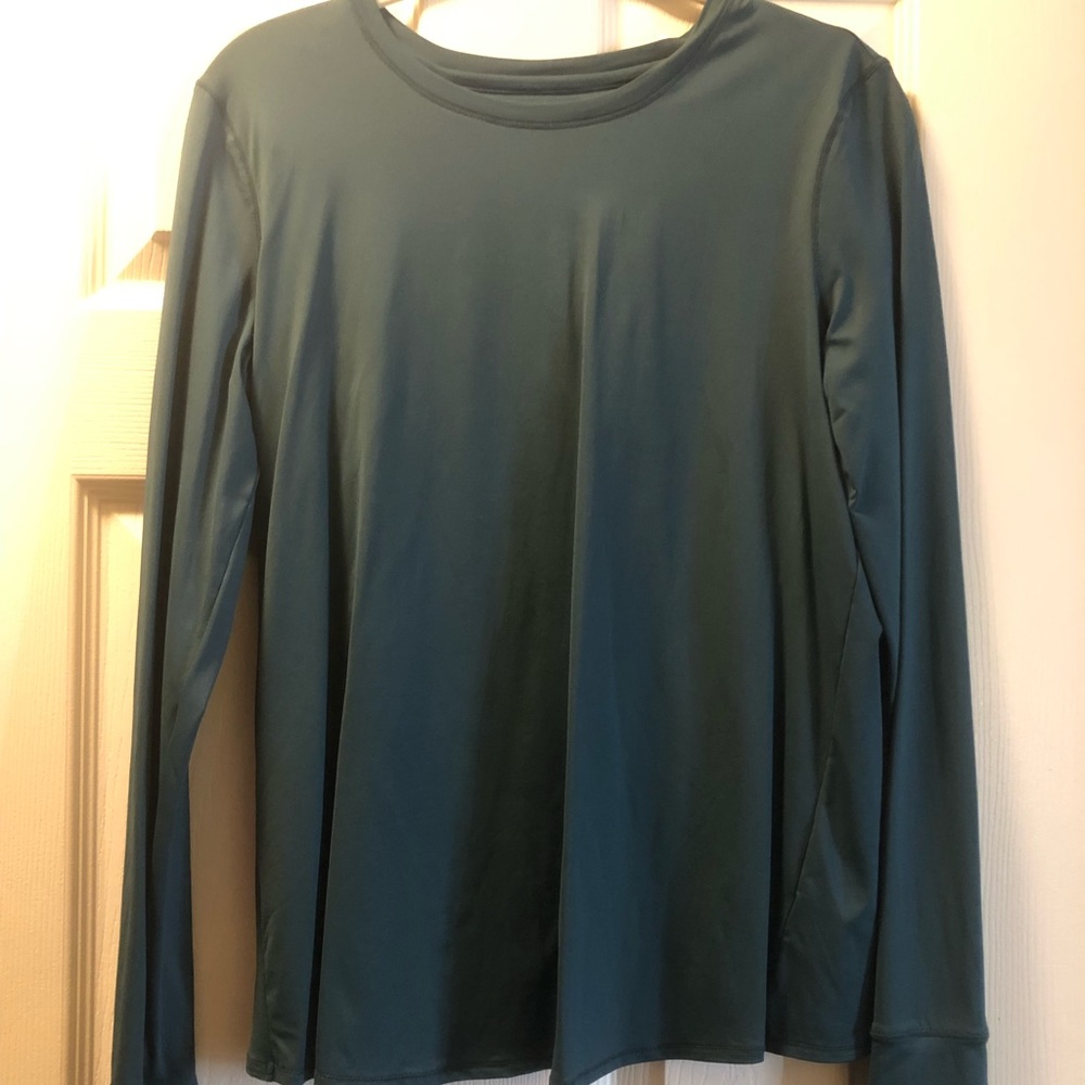 Athleta Hunter Green Top